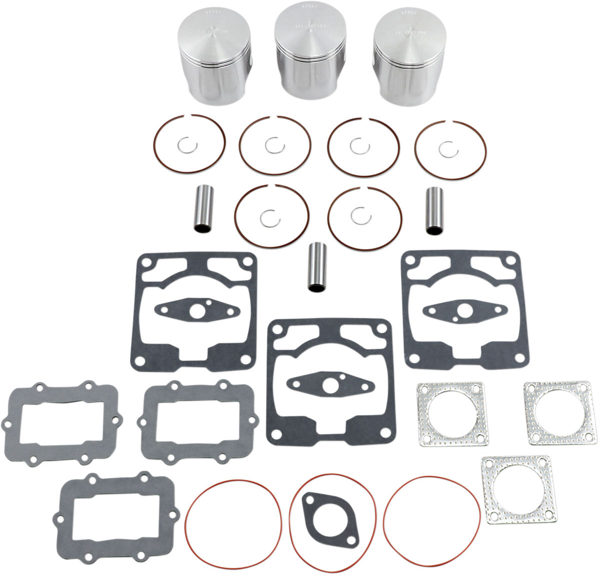 WISECO Piston Kit - Ski Doo High-Performance SK1297