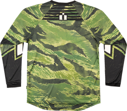 ICON Tiger’s Blood Jersey - Green Camo - Medium 2824-0085