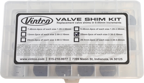 VINTCO Vintage Shim Kit 25SHIMKIT