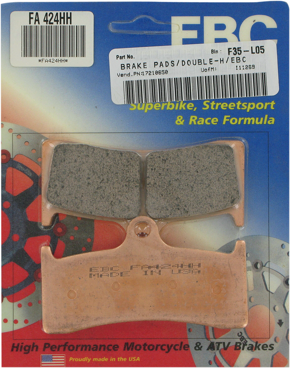 EBC HH Brake Pads - FA424HH FA424HH