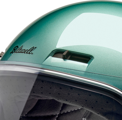 BILTWELL Gringo SV Helmet - Metallic Seafoam - Medium 1006-313-503