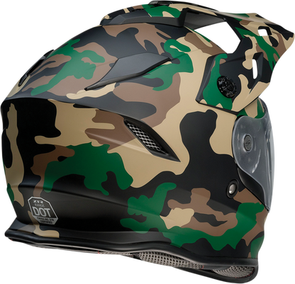 Z1R Range Helmet - Camo - Woodland - Small 0140-0082