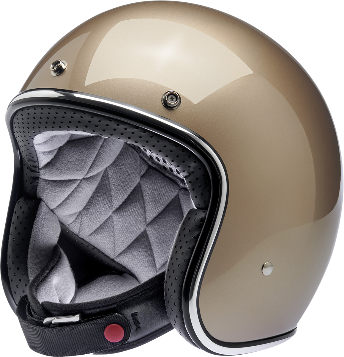 BILTWELL Bonanza Helmet - Metallic Champagne - Large 1001-328-204