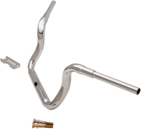 LA CHOPPERS Handlebar - Grande Traditional Ape Hanger - 10" - Chrome LA-7322-10