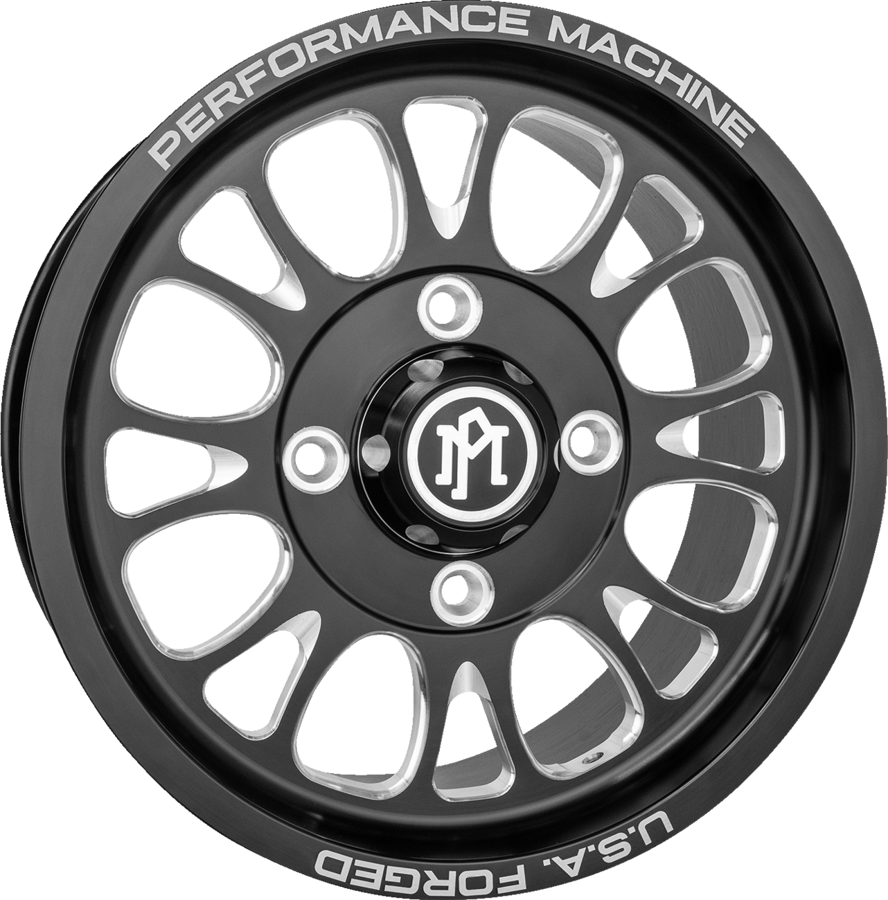 PM OFF-ROAD Wheel - Heathen - Front/Rear - Black - 15"x7" - 4/137 - 5+2 413B31507015280