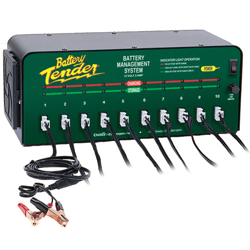 Deltran Battery Tender Plus Shop Charger 10 Bank DL0104