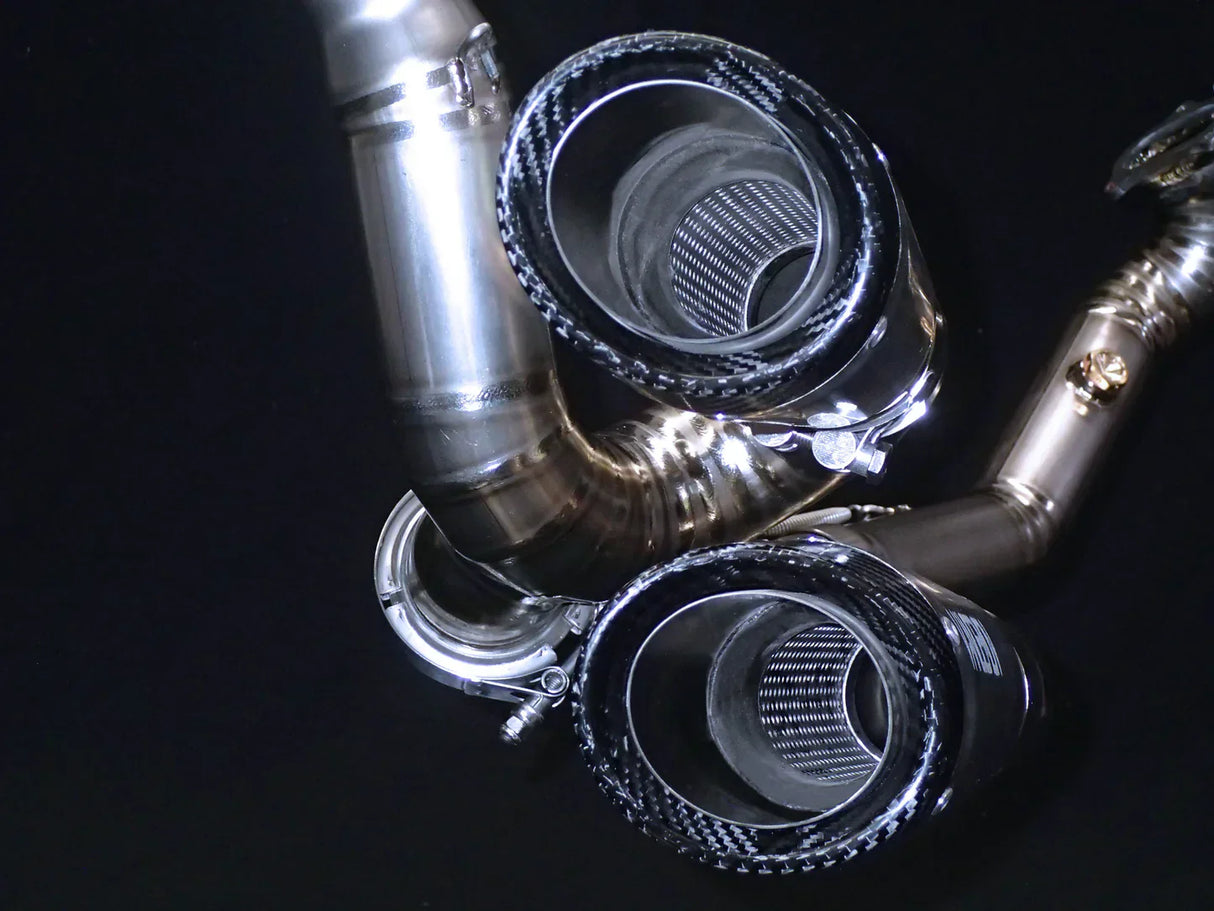 IN STOCK Vandemon Ducati XDiavel & Diavel S 1260 Vandemon Titanium Exhaust System 2016-22 SKU: DUCDVLTITANEXHA VA-9