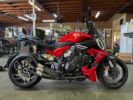 Vandemon  Ducati Diavel V4 Stealth Bimodal Quattro Titanium Exhaust System 2023-2026  DUCDVLV4TIEXHWV VA-32