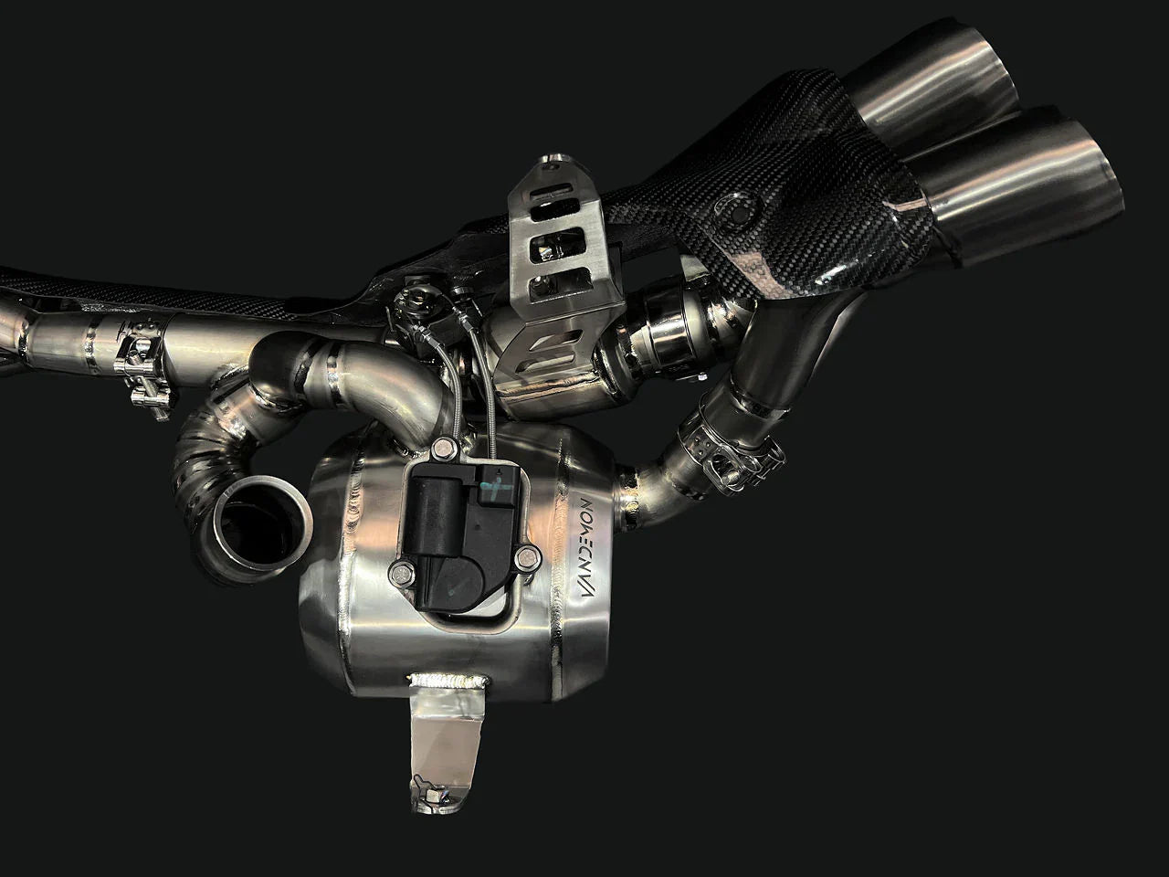 Vandemon  Ducati Diavel V4 Stealth Bimodal Quattro Titanium Exhaust System 2023-2024  DUCDVLV4TIEXHWV
