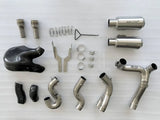 Vandemon  Ducati Panigale & Streetfighter V4 Titanium High Mount 3/4 Slip-On 2022-2024  DUCV4SFTIMUFHMB VA-35