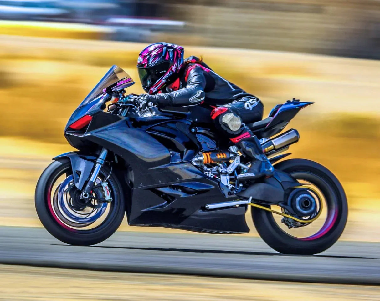 Vandemon Ducati Panigale/ Streetfighter V2 955 Full Titanium High Mount Exhaust System 2019-24 DUCV2TIEXHSMESA VA-125