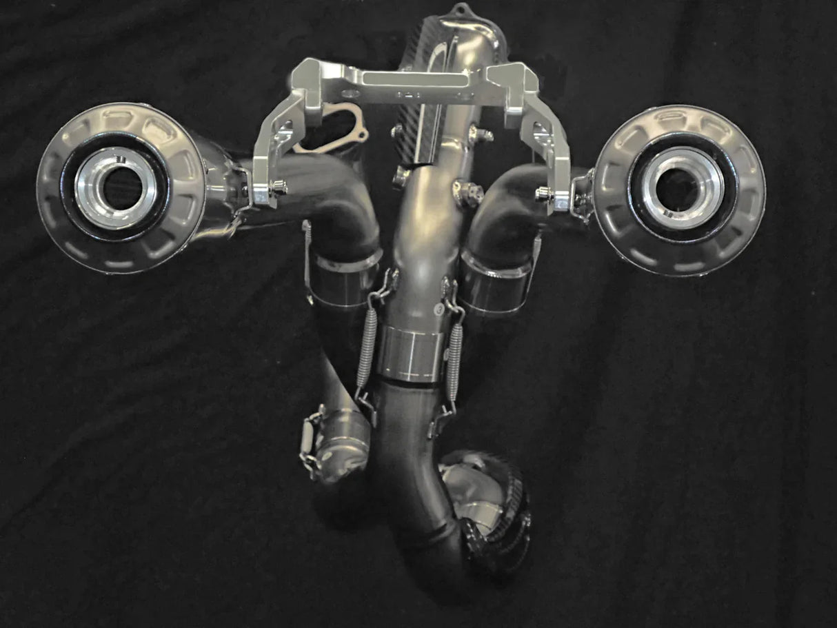 Vandemon  Ducati Supersport 939 High Mount Titanium Exhaust System 2017-20 DUC939SUTAILTIEXHA VA-39