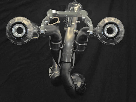 Vandemon  Ducati Supersport 939 High Mount Titanium Exhaust System 2017-20 DUC939SUTAILTIEXHA VA-39