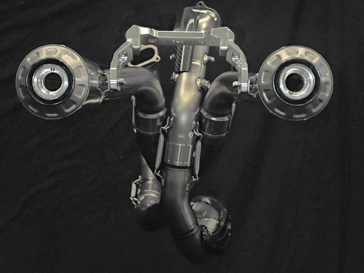 Vandemon  Ducati Supersport 939 High Mount Titanium Exhaust System 2017-20 DUC939SUTAILTIEXHA VA-39