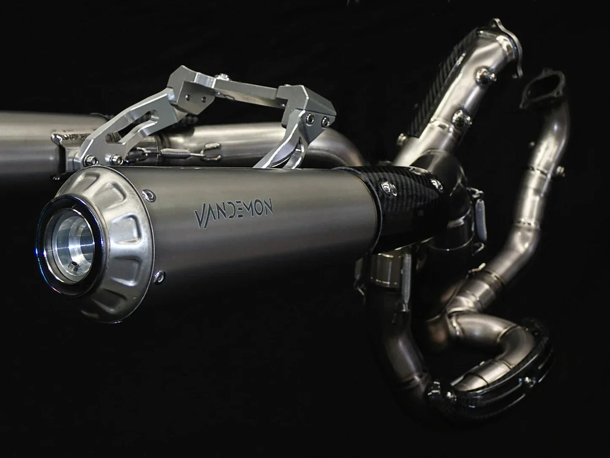 Vandemon  Ducati Supersport 939 High Mount Titanium Exhaust System 2017-20 DUC939SUTAILTIEXHA VA-39