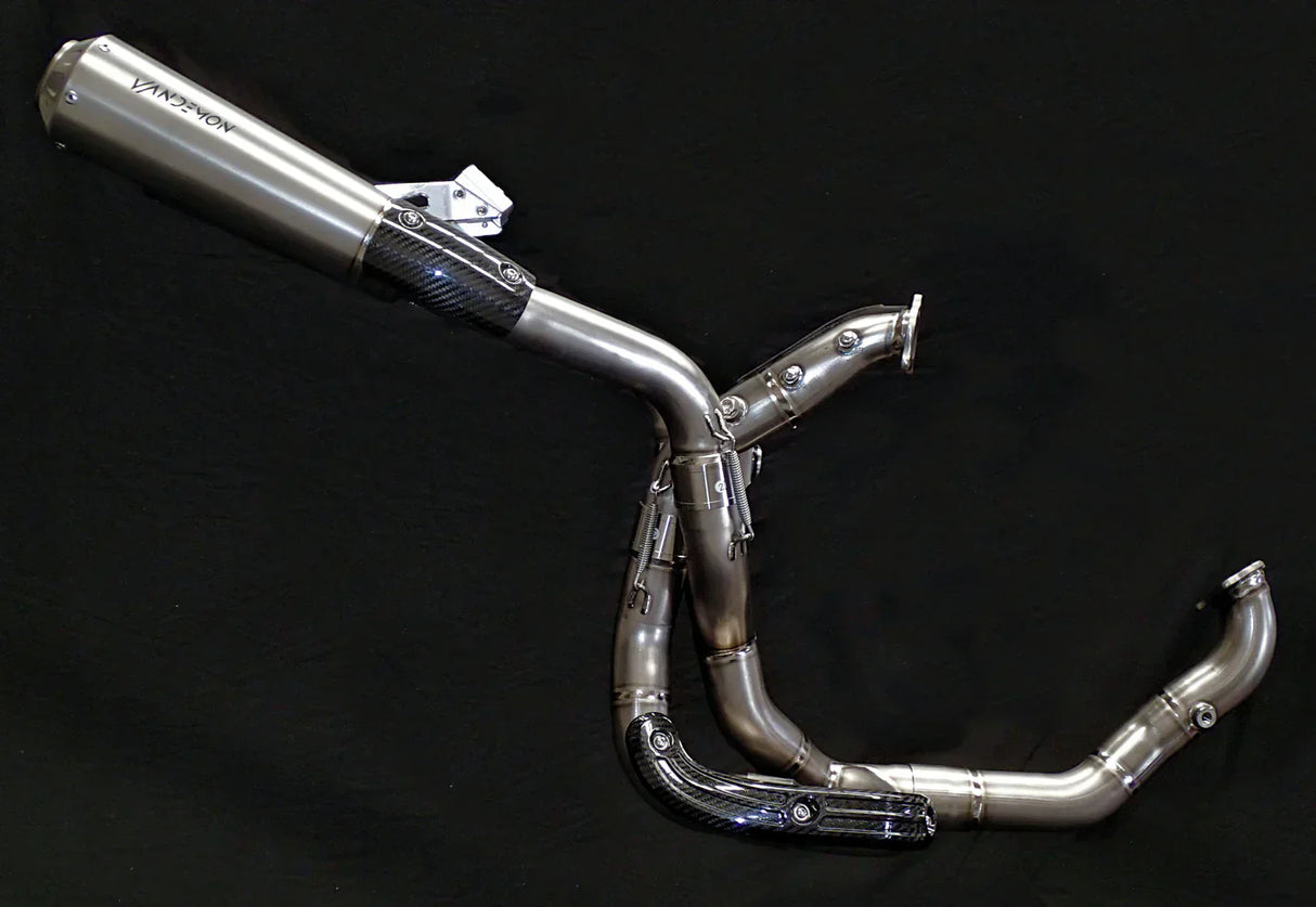 Vandemon  Ducati Supersport 939 High Mount Titanium Exhaust System 2017-20 DUC939SUTAILTIEXHA VA-39