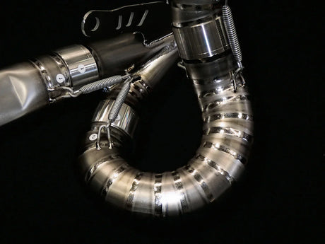 Vandemon Ducati Panigale/ Streetfighter V2 955 Full Titanium High Mount Exhaust System 2019-24 DUCV2TIEXHSMESA VA-125