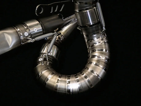 Vandemon Ducati Panigale/ Streetfighter V2 955 Full Titanium High Mount Exhaust System 2019-24 DUCV2TIEXHSMESA VA-125