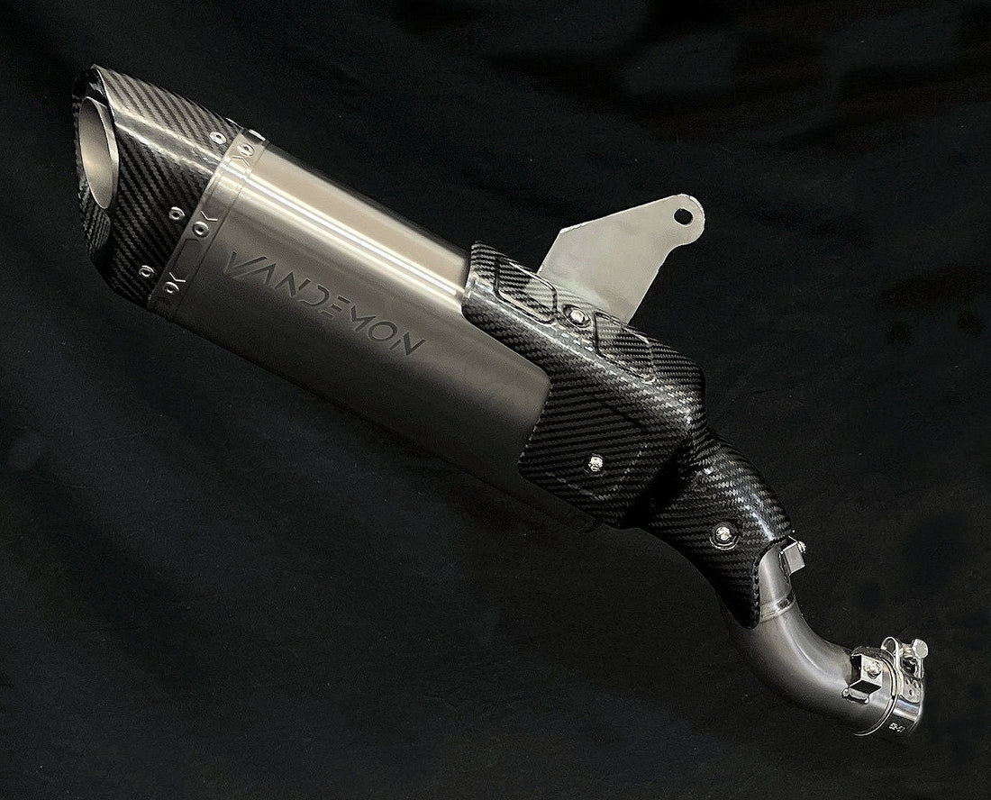 Vandemon Ducati Multistrada V4/V4s Titanium Vandemon Full 3/4 Exhaust System 2021-2025  DUCV4MTSTIEXHSYSA VA-118