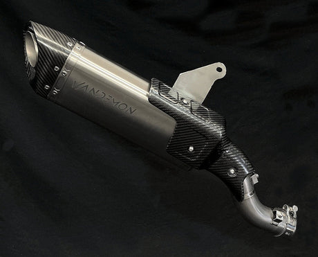 Vandemon Ducati Multistrada V4/V4s Titanium Vandemon Full 3/4 Exhaust System 2021-2025  DUCV4MTSTIEXHSYSA VA-118