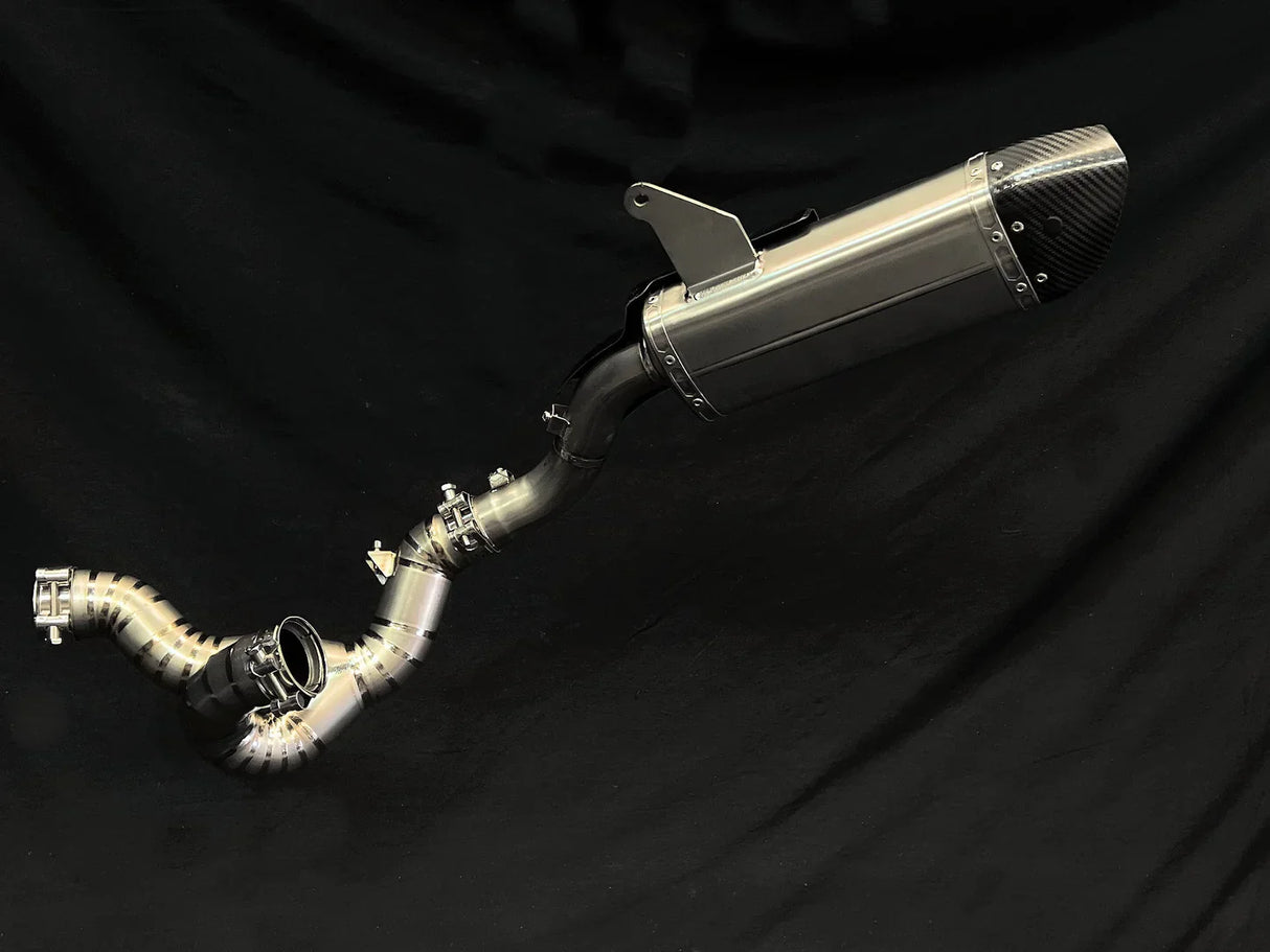 Vandemon  Ducati Multistrada V4 Titanium Slip-On & Optional front headers  DUCV4MTSTIMUFFB VA-33