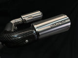 Vandemon  Ducati Panigale & Streetfighter V4 Titanium High Mount 3/4 Slip-On 2022-2024  DUCV4SFTIMUFHMB VA-35
