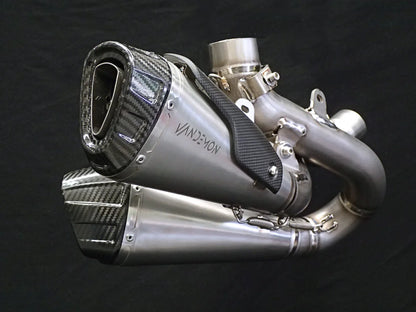Vandemon  Ducati Panigale V4 All Titanium Slip-On 2023 On DUCV4SFTIMUFLMB