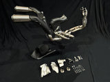 Vandemon Ducati Panigale V4,V4S,V4R & Streetfighter V4 2018-24 Titanium High Mount Exhaust System  DUCV4PANHMEXHMESA VA-124