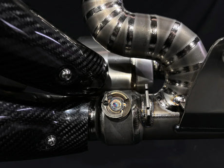 Vandemon  Ducati Supersport 950 Stealth Titanium Slip-On 2021-23 DUC950SSTIEXHCFWVA VA-41