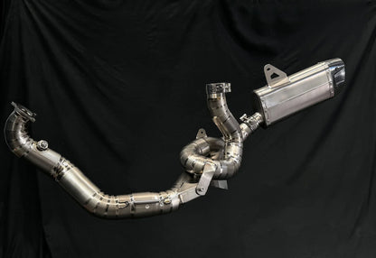 Vandemon Ducati Multstrada V2 950 Titanium Exhaust System DUCV2MTSV2TIEXHA-1