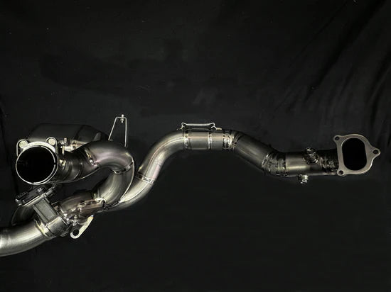 Vandemon Ducati Multistrada V2 950 Bimodal Stealth Titanium Exhaust System DUCV2MTSTIEXHWVA