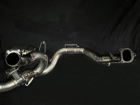 Vandemon Ducati Multistrada V2 950 Bimodal Stealth Titanium Exhaust System DUCV2MTSTIEXHWVA VA-115