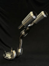 Vandemon Ducati Panigale/ Streetfighter V2 High Mount Titanium Slip-On Mufflers DUCV2TIMESMUFHMA VA-126