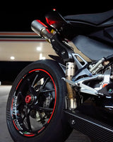 Vandemon Ducati Panigale/ Streetfighter V2 High Mount Titanium Slip-On Mufflers DUCV2TIMESMUFHMA VA-126