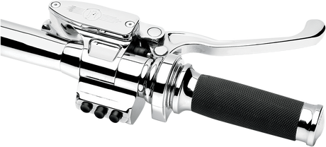 PERFORMANCE MACHINE (PM) Switch Assembly - Right Side - Three Button - Chrome 0062-2032-CH