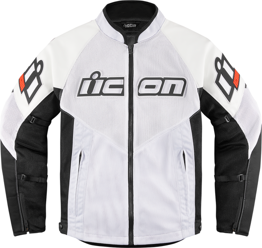 ICON Mesh AF™ Leather Jacket - White - 2XL 2810-3906