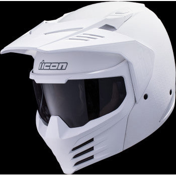 ICON Elsinore™ Helmet - Monotype - White - Large 0104-3311