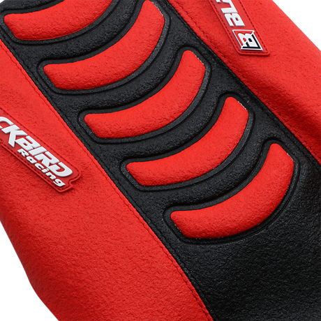 BLACKBIRD RACING Double Grip 3 Seat Cover - Black/Red - CRF 1148HUS
