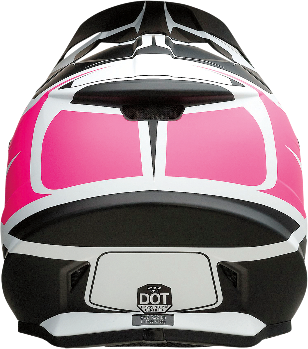 Z1R Rise Helmet - Flame - Pink - XS 0110-7256