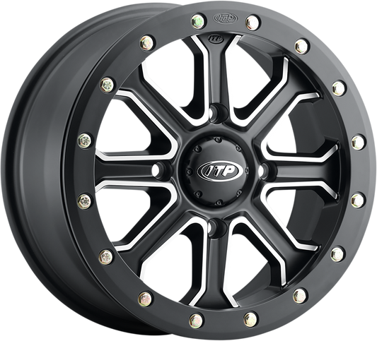 ITP Wheel - Inertia - Front/Rear - Black - 14x7 - 4/137 - 5+2 (+40 mm) 1422525727B