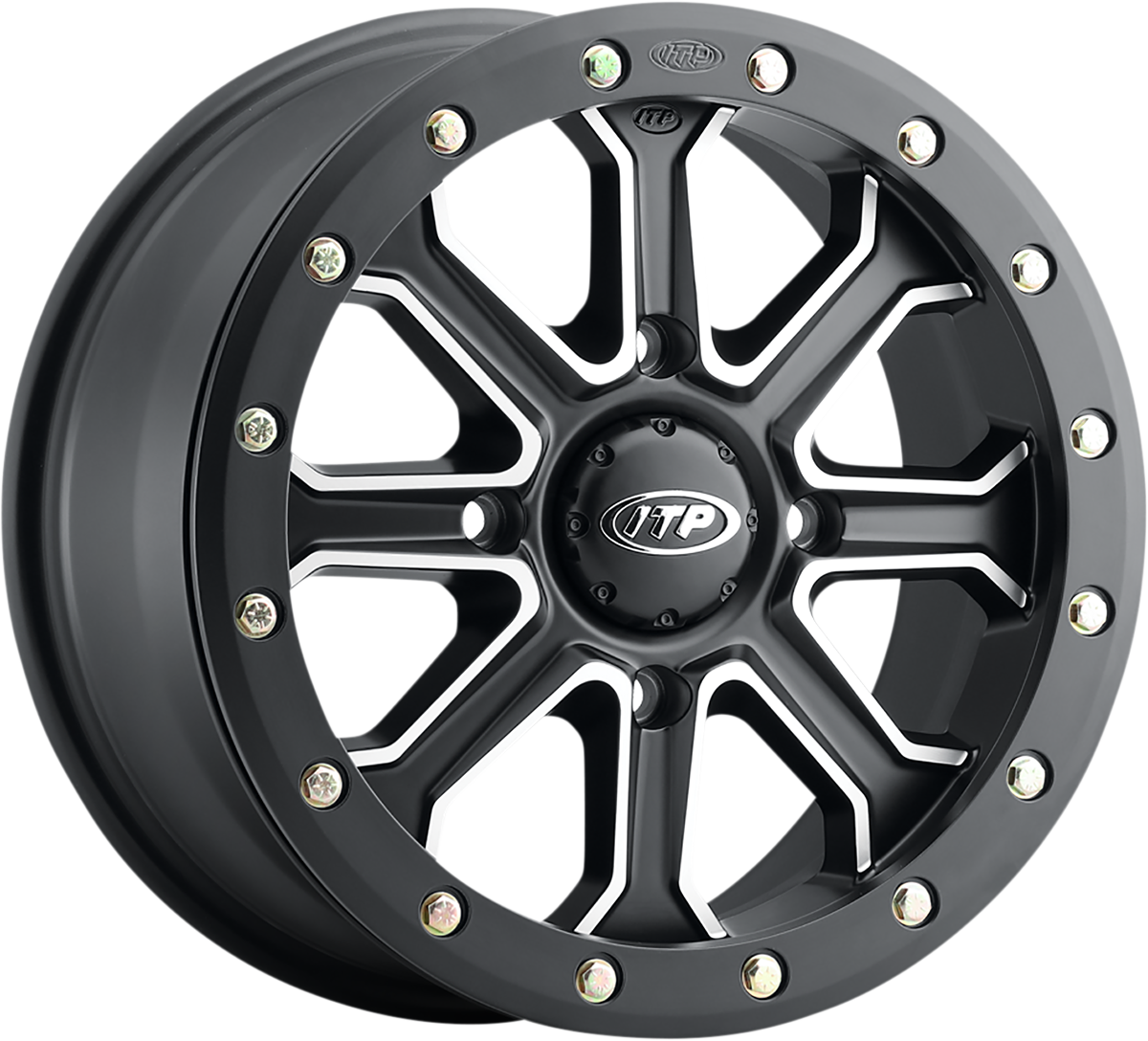 ITP Wheel - Inertia - Front/Rear - Black - 15x7 - 4/156 - 5+2 (+40 mm) 1522530727B