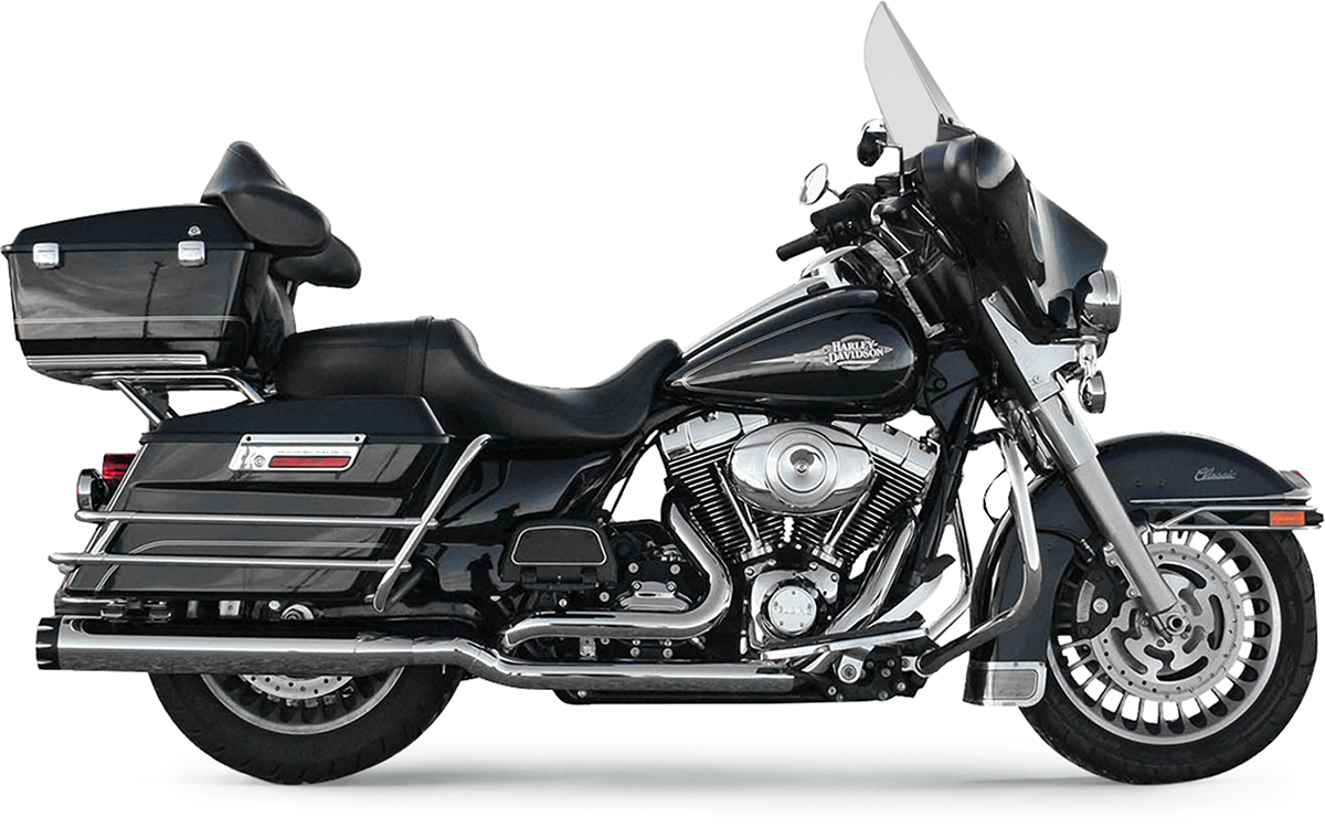 BASSANI XHAUST Down Under Headpipes - Chrome 11415A