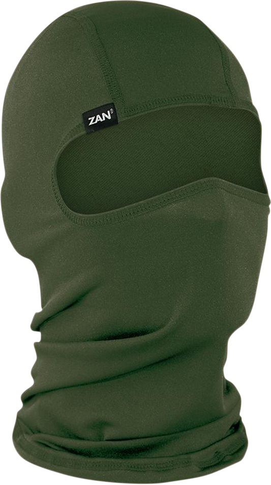 ZAN HEADGEAR Polyester Balaclava - Olive Drab WBP200