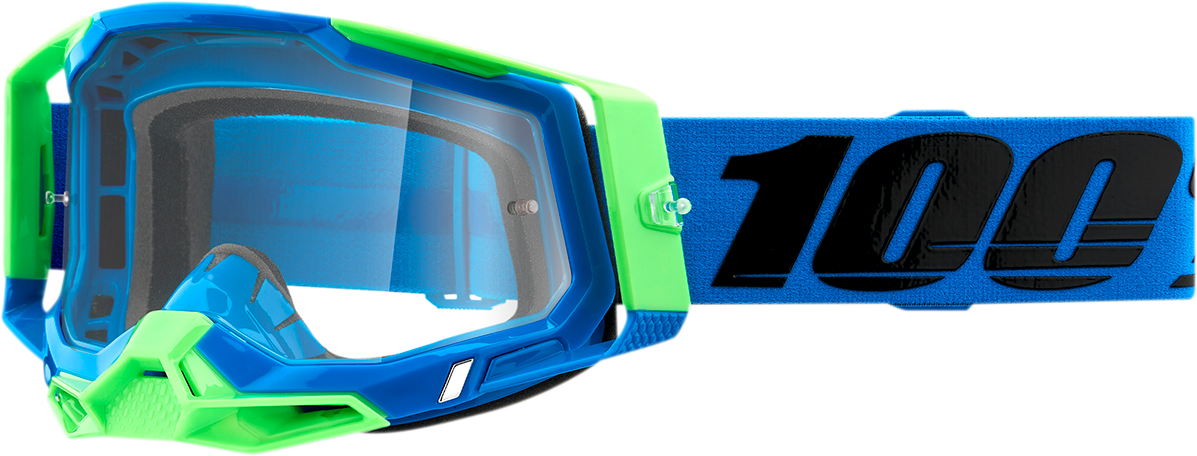 100% Racecraft 2 Goggles - Fremont - Clear 50121-101-12