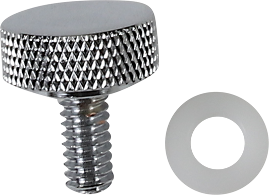 DRAG SPECIALTIES Seat Knob - Chrome - 1/4-20 370282