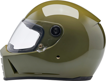 BILTWELL Lane Splitter Helmet - Gloss Olive Green - XL 1004-154-505