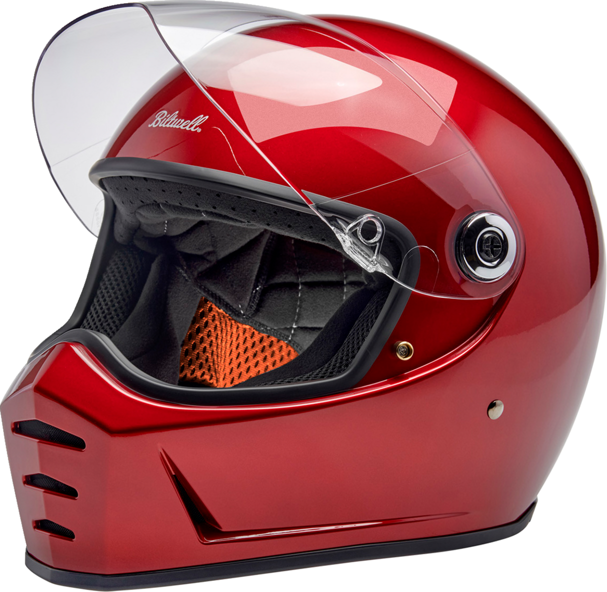 BILTWELL Lane Splitter Helmet - Metallic Cherry Red - XS 1004-351-501