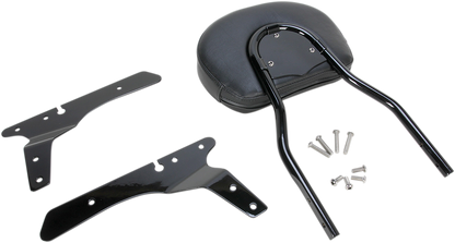 COBRA Round Sissy Bar - Short - Black - Sportster 602-1253B