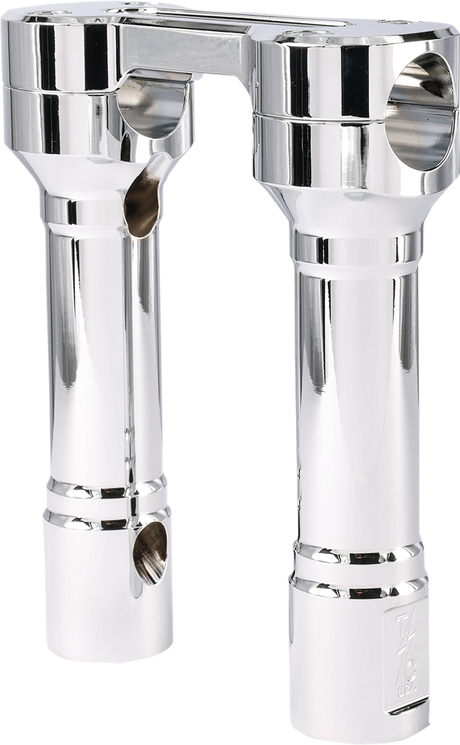 THRASHIN SUPPLY CO. Risers - Hole Shot - 6" - Chrome TSC-6100-3