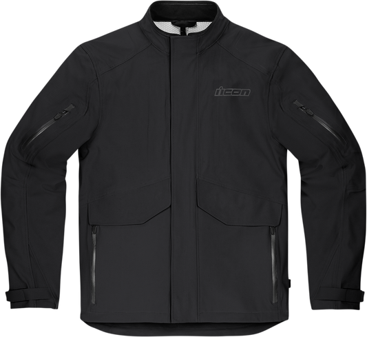 ICON Stormhawk Jacket CE - Black - 2XL 2820-5351